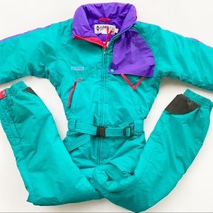 Columbia Ski Bib SnowSuit One Piece Youth Parka